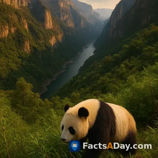 Las gargantas del Yangtsé esculpen refugios para pandas