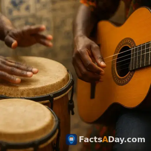 Kubanische rumba vereint afrikanische trommeln mit spanischen gitarren