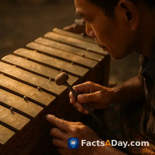 Balinesische Gamelan-Musik verwendet einzigartige mikrotonale Skalen