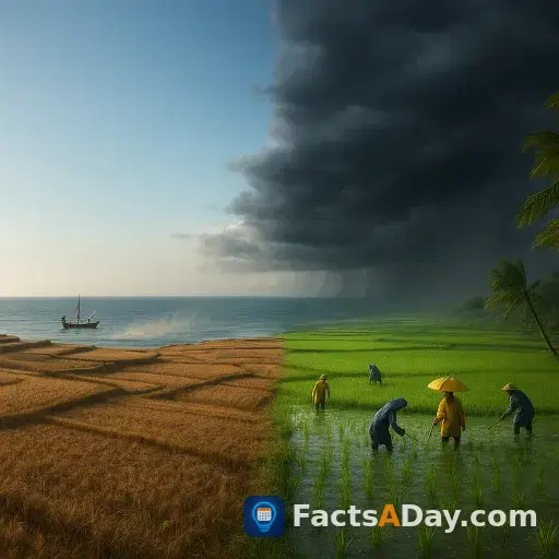 Los vientos monzónicos de Asia se invierten, moldeando la vida y el clima