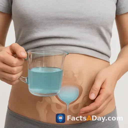 Your bladder holds two cups before you feel the urge