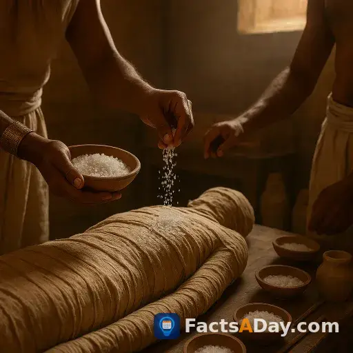 Natron salt preserved mummies for millennia