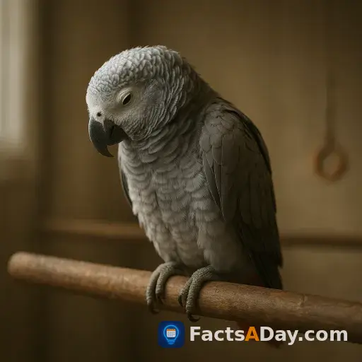 Parrots grieve deeply, moping like humans