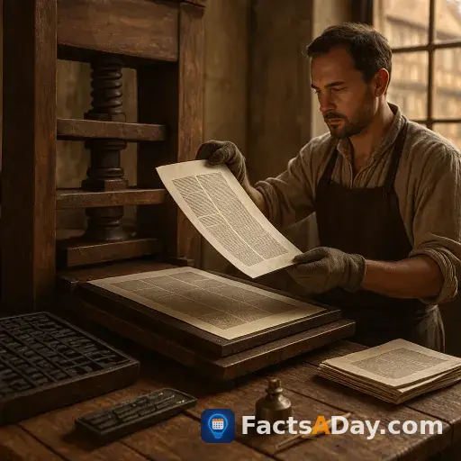 The world's first daily newspaper began in 1650