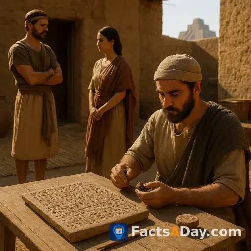 The first recorded divorce happened in ancient Mesopotamia