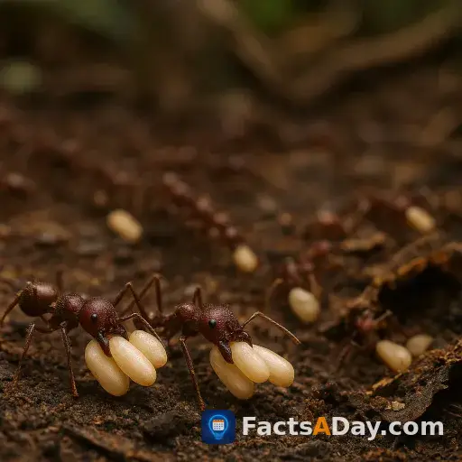Amazon ants raid colonies to steal slave workers