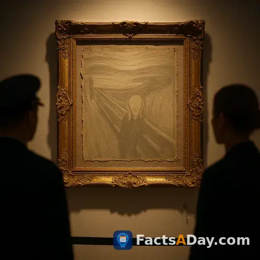 절규는 두 번 도난당했습니다