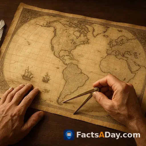 The first map to name America