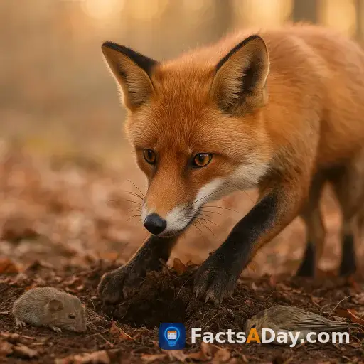 Les renards enterrent leur nourriture pour survivre aux périodes difficiles