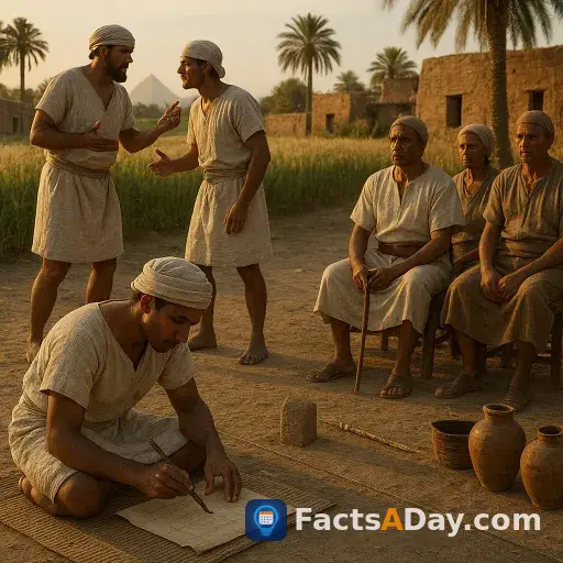 Ancient Egypt had the first recorded lawsuit