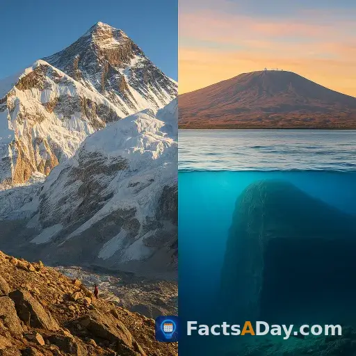 Der mount everest ist nicht der höchste berg der erde