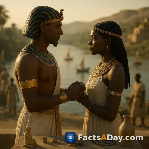 The first royal wedding united Egypt and Nubia