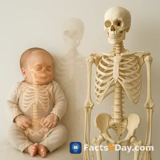 Das skelett deines babys hat mehr knochen als deins