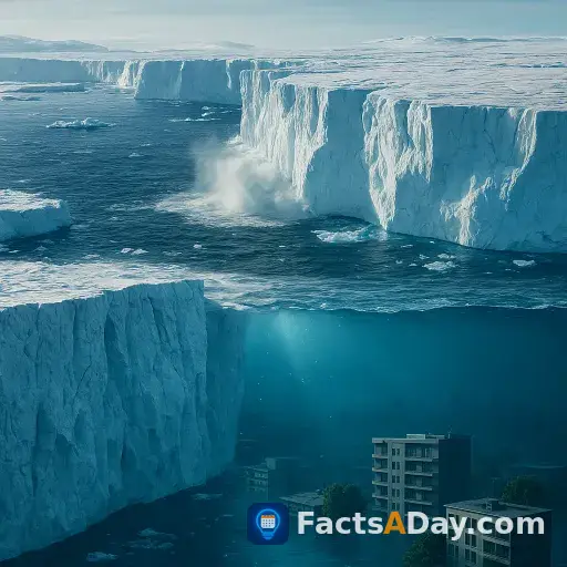 El hielo antártico podría elevar el nivel del mar 58 metros