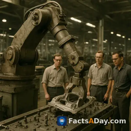 Le premier bras robotisé a travaillé dans une usine GM