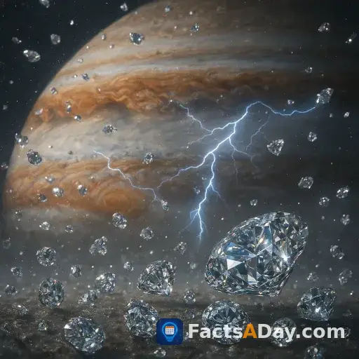 Une pluie de diamants sur les géantes gazeuses
