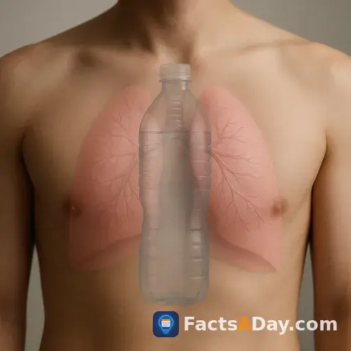 Vos poumons inspirent 500 millilitres d'air à chaque respiration
