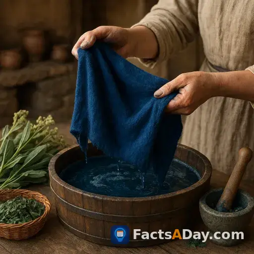 Ancient Celts dyed clothes with a humble plant