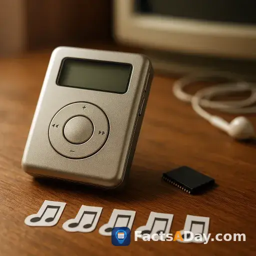 Le premier lecteur MP3 ne stockait que six chansons
