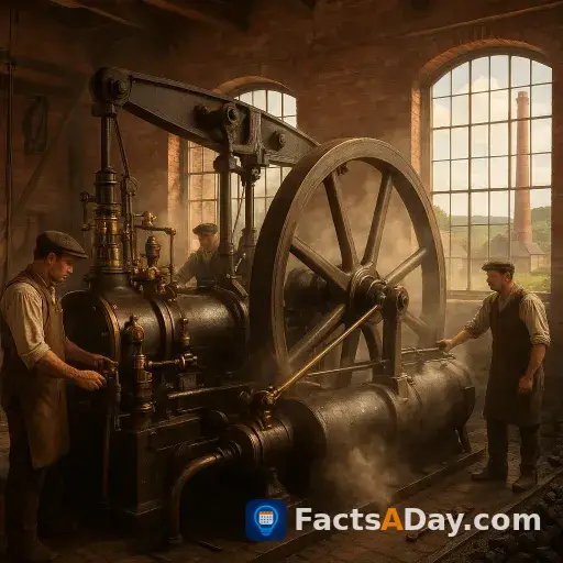 Steam engines sparked the First Industrial Revolution