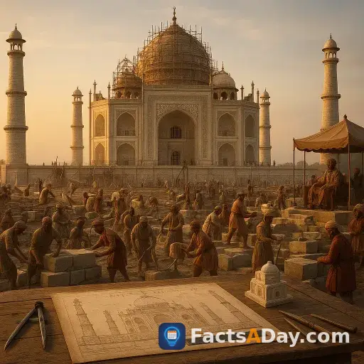 The Taj Mahal took 22 years to build