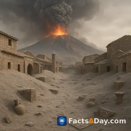 Vesuvius eruption buried Pompeii in 79 AD