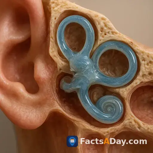 Your inner ear has built-in gyroscopes
