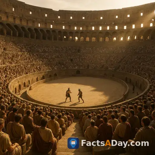 The Colosseum seated 50,000 spectators