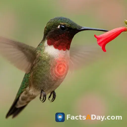 Le cœur des colibris bat jusqu'à 1 260 fois par minute
