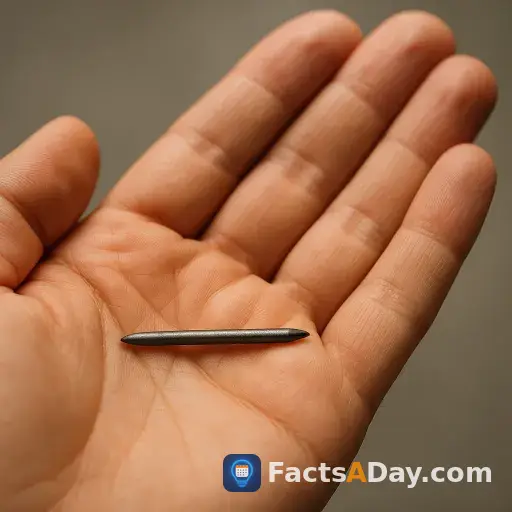 Your body has enough iron to make a small nail