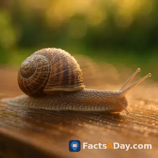 La vitesse maximale d'un escargot de jardin est de seulement 0,03 mille par heure