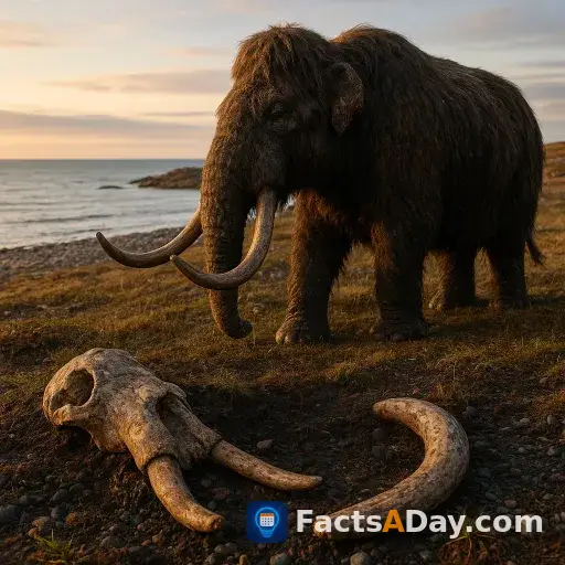 Woolly mammoths survived until ancient Egypt thrived