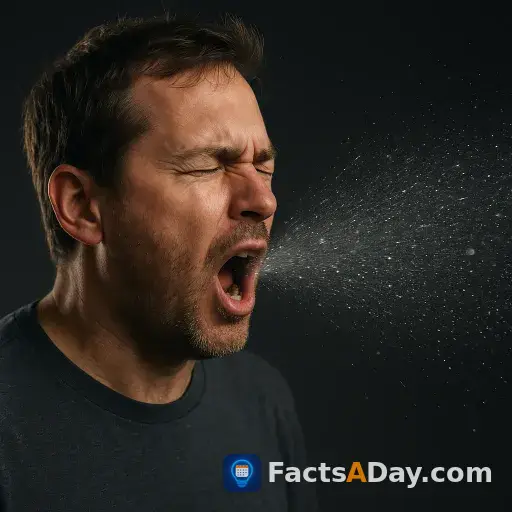 A sneeze can travel at 100 miles per hour