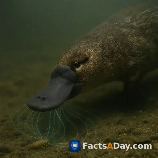 Les ornithorynques chassent avec un radar électrique dans leur bec