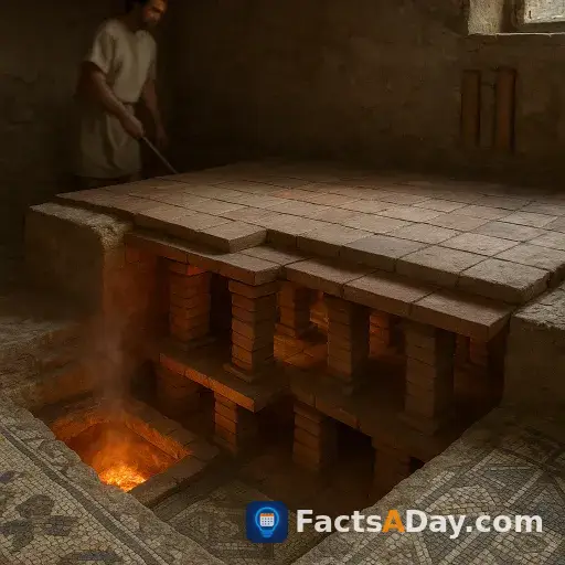 Ancient Romans invented central heating