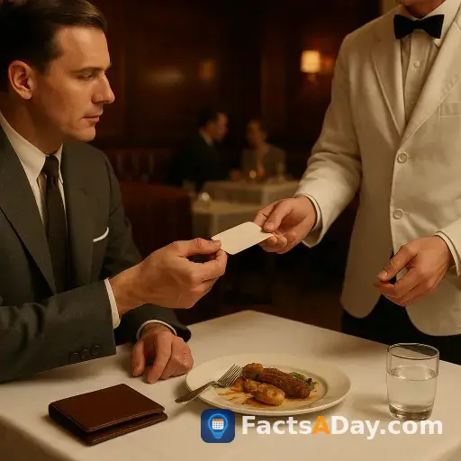 A forgotten wallet sparked the first credit card
