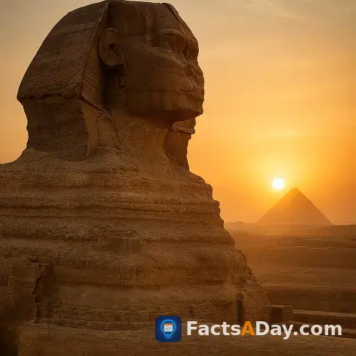 The Great Sphinx greets the rising sun