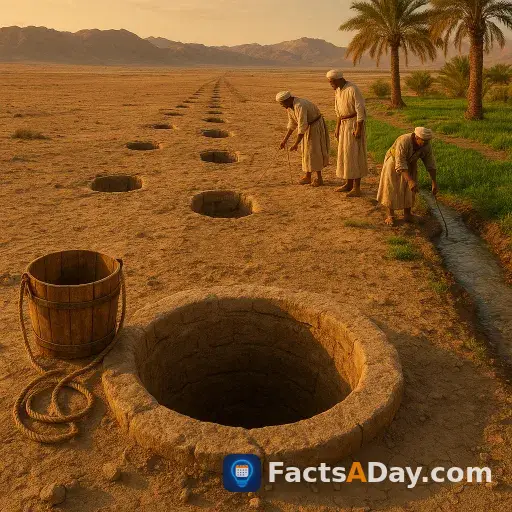 Ancient Persians built underground rivers for miles