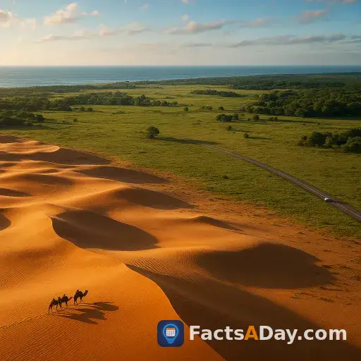 Los desiertos cubren un tercio de la tierra