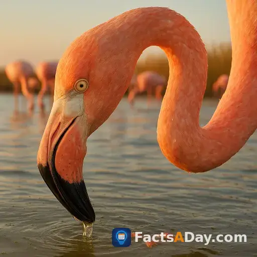 Les flamants roses tirent leur couleur rose de leur nourriture