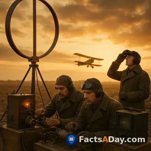 Radar's aircraft detection began after World War I