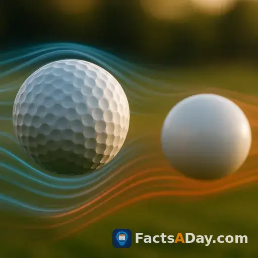 Les alvéoles des balles de golf doublent leur distance de vol