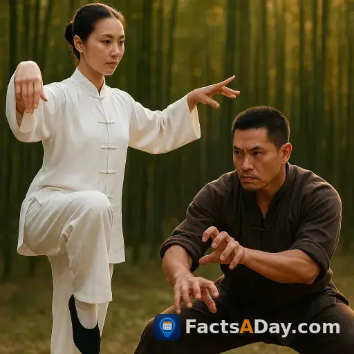 Kung fu güçlü vuruşlar için hayvanları taklit eder