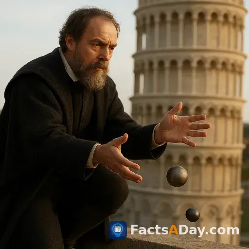 Galileo never dropped balls from the Pisa tower