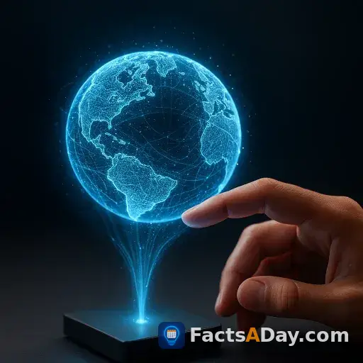 Las pantallas holográficas crean imágenes que flotan en el aire