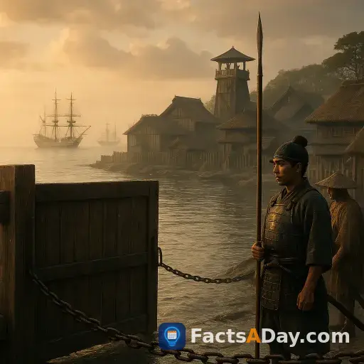Japan isolated itself for over 200 years