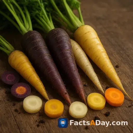 Carrots were not always orange