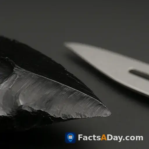 Volcanic glass made tools sharper than steel