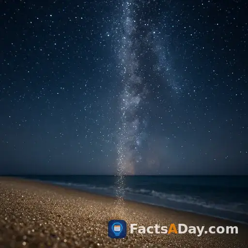 地球上の砂粒よりも星の数が多い