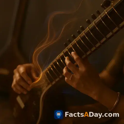 Indische klassische musik improvisiert endlos aus raga-skalen